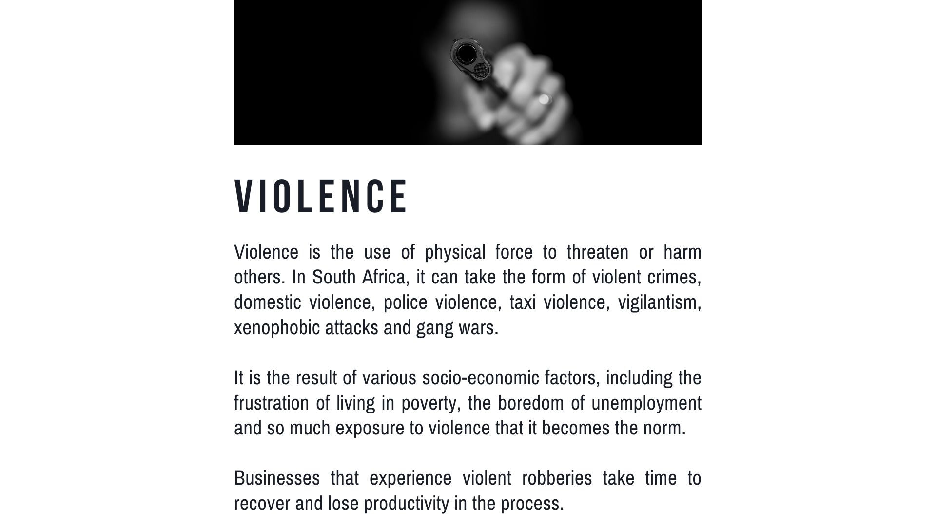 Contemporary Socio Economic Issues In South Africa